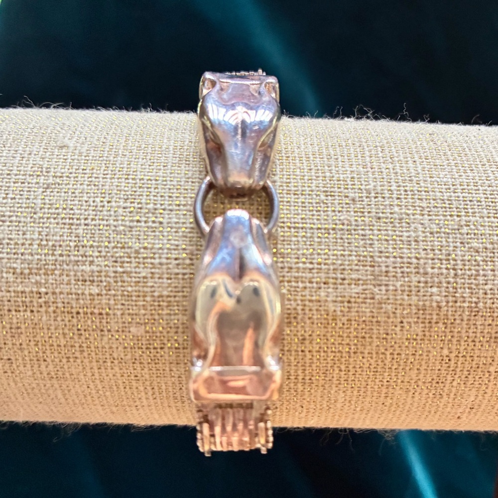Milor UltraFine (R) 950 Silver Collection Panther Bracelet